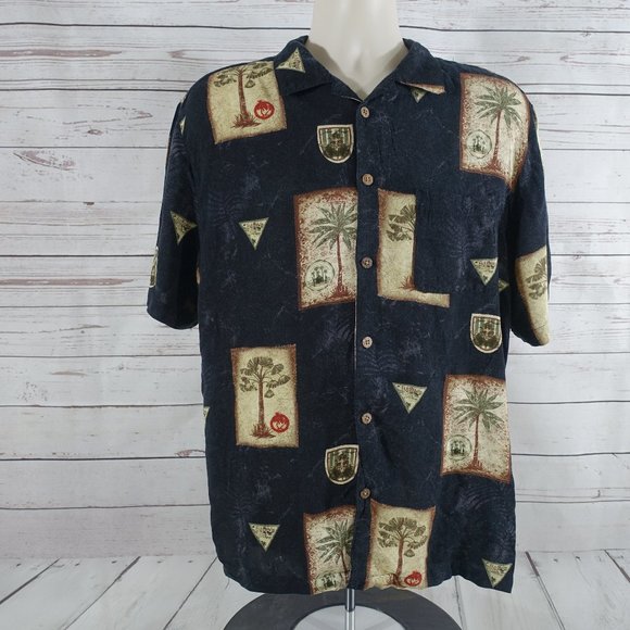 Vintage Joe Marlin Hawaiian Camp Shirt - Picture 1 of 5